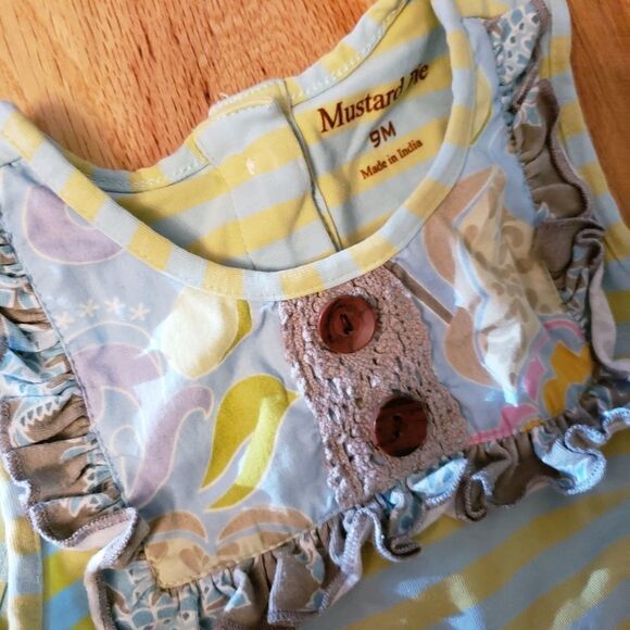 Mustard Pie Apple Blossom Longall Romper - Picture 5 of 6